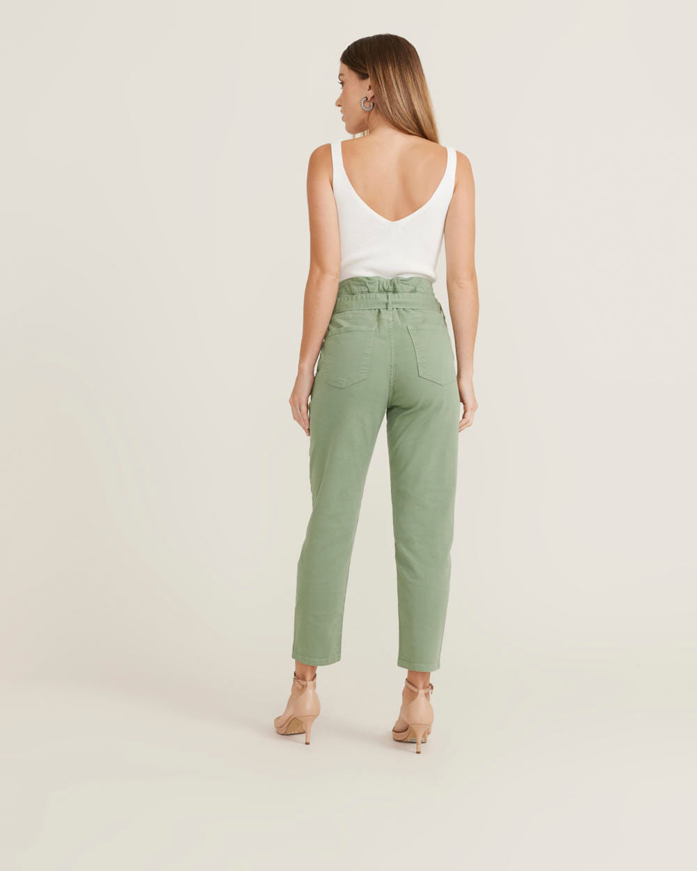 Calça Sarja Clochard - Verde Amsterda